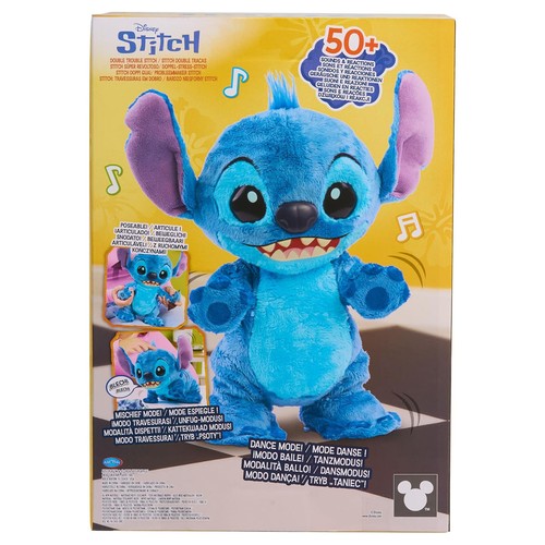 Peluche disney stitch doppio - disney,